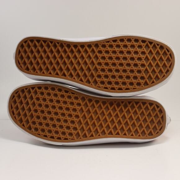 Vans Old Skool red white checker canvas and suede sneakers size women's 7 - Picture 5 of 5